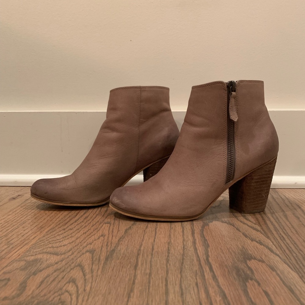 BP taupe booties